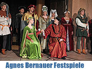 Agnes-Bernauer-Festspiele 2011 im Straubinger Herzogsschloss das größte Freilichtfestspiel Ostbayerns vom 24. Juni bis 24. Juli 2011 in einer Neuinszenierung